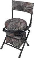TOPINCN 360 Degree Rotating Camping Chair Portable Outdoor Chair for Fishing Hiking Picnic Made from 600D Oxford Cloth Strong and Lightweight for Camping Sporting Events
