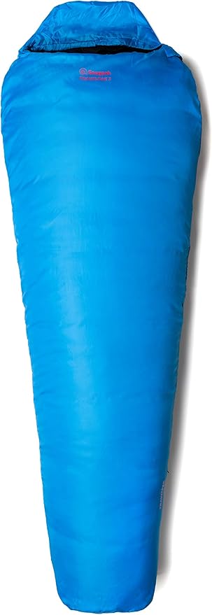 Snugpak Travelpak 2 Sleeping Bag with Mosquito Net 36 Degree Left Hand Zip Electric Blue