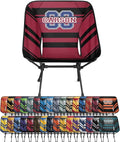 Custom Camping Chair Personalized Foldable Indoor Outdoor Chair Customized Name Lightweight Backpacking Chairs for Sports Basketball Football Baseball Team