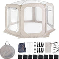 Bubble Tent with Rain Cover &amp Storage Bag 12x7ft Transparent Igloo Tent Dome for 6-8 Person Bubble House for Camping Backyard Party Stargazing