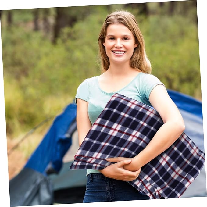 VANZACK Lightweight Foldable Down Liner for Adults Warm and Portable Indoor Outdoor Nap Sack with Comfortable Soft Fleece Compact Design for Camping and Resting