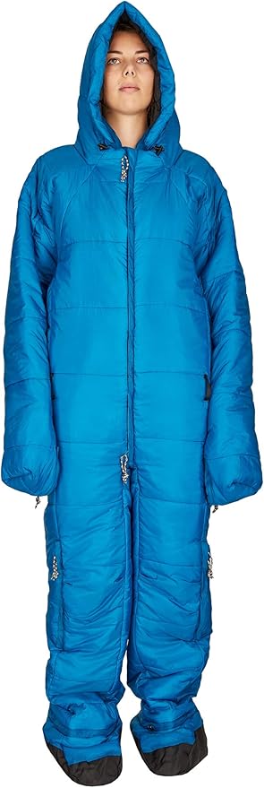hygger – Original Sleeping Bag with Arms and Legs 3M Thinsulate Filling Makes it Warm Lightweight &amp Small in Pack Size