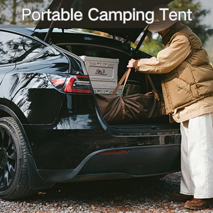 Naturehike Quarter/Hexagonal Camping Tent Canopy Sun ShadeOutdoor Tent for CampingFishingPicnics Canopy Available with Ground ClothDoor Curtains Connector (Connector Large and Medium)
