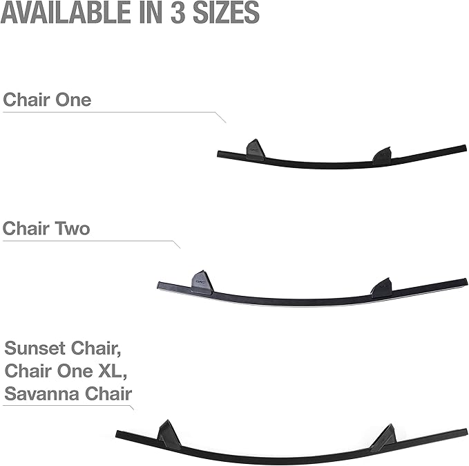 Helinox Camp Chair Rocking Accessory Runners (Set of 2) Chair Two