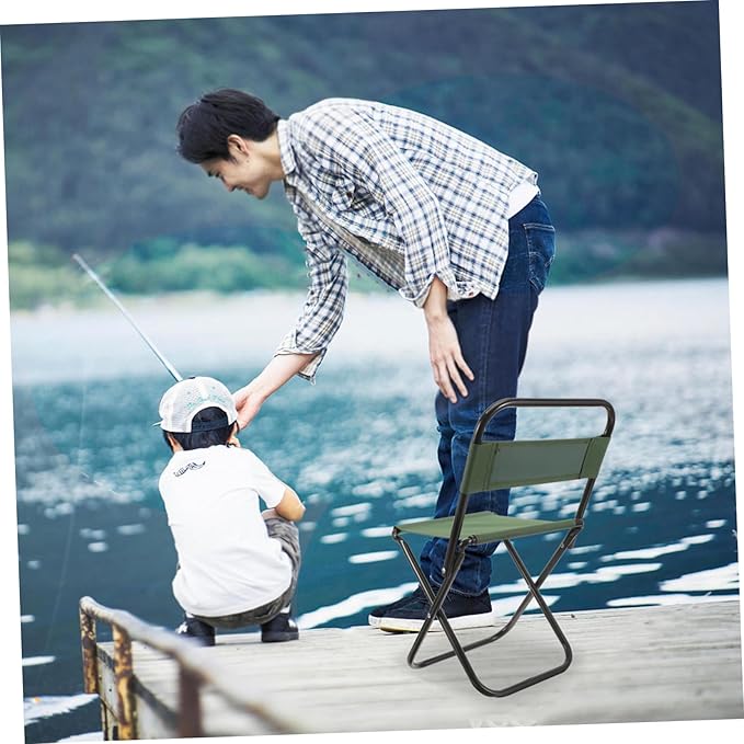Folding Camp Table Portable Fishing Chair Compact Outdoor Lounging Chair Multi-use Small Folding Stool