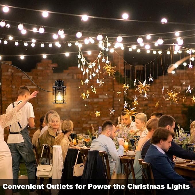 OKELI Retro Industrial Brown Outdoor Wall Lights with GFCI Outlet - Dusk to Dawn &amp Motion Sensor Porch Light 3 Modes Waterproof Anti-Rust Exterior Sconce for PorchGarage Patio House