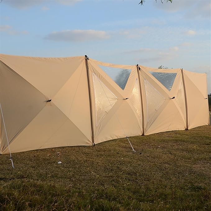 Tents Outdoor Camping Shelter Windscreen Windproof Waterproof Windshield Tent for Picnic Beach
