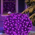HISHINY Halloween Lights Outdoor144LED 6ftx6ft Purple Net Lights with Connectable WaterproofUL Certified and Durable Black Wire Design for BushesTrees Outdoor Indoor Party Decorations