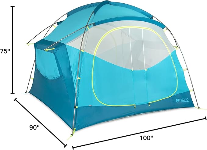 NEMO Equipment Aurora Highrise 3 Season Family Car Camping Tent