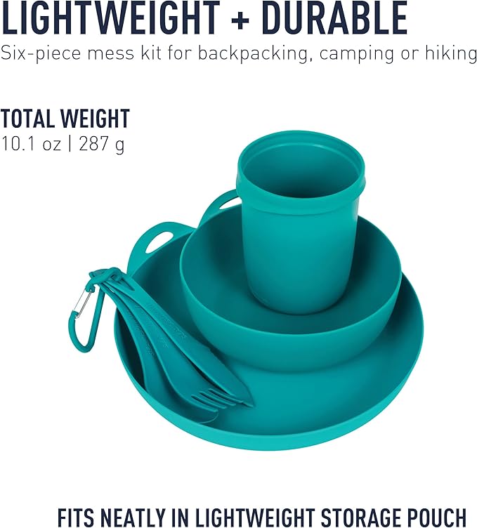 Sea to Summit Delta Camp 6-Piece Dinnerware Mess Kit