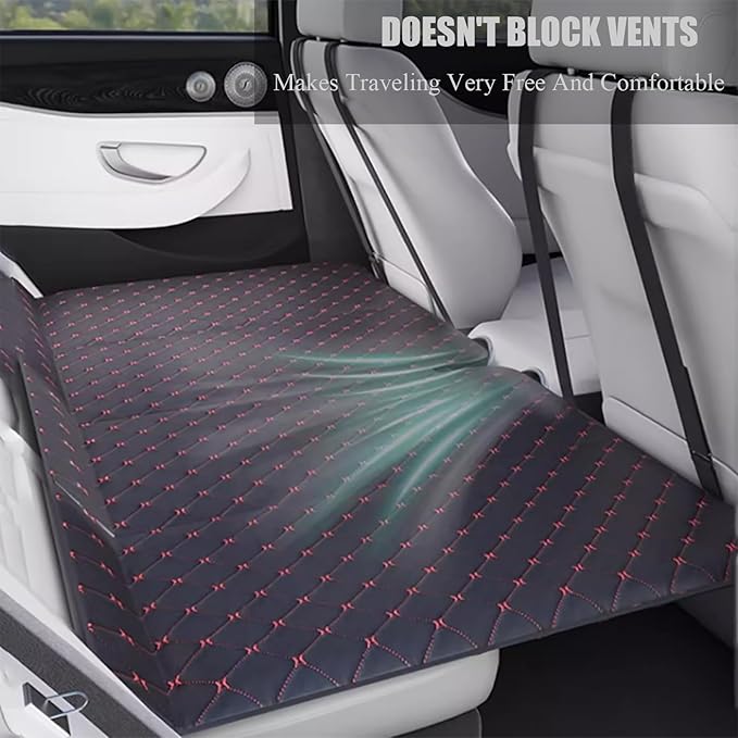 Folding Portable Car Bed MattressNon-Inflatable Car Back Seat BedCar Travel Camping Mattress for Sleeping Car/SUV/Truck