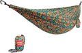 GRAND TRUNK TrunkTech Double Hammock | Ultra-Strong &amp Lightweight | 11 ft Hammock with Ripstop Nylon | 500 lb Capacity | Fast-Drying &amp Weather-Resistant | Vibin