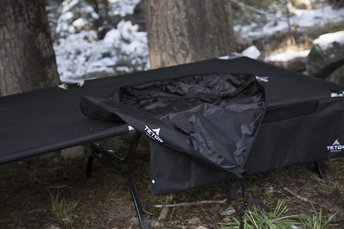 Teton Cot Organizer Great Camping and Hunting Gear Perfect Companion to the Teton Camping Cots A Must Have Under Cot Storage
