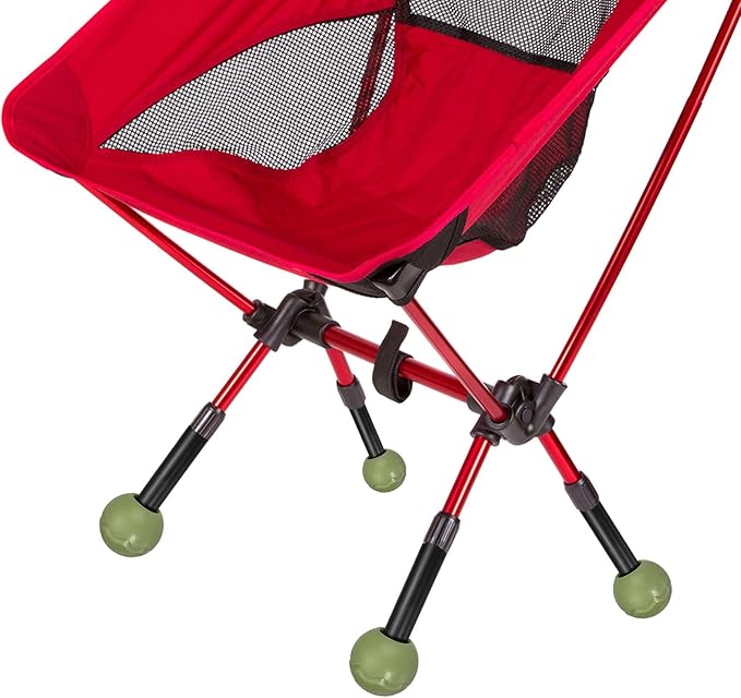 PATIKIL 0.55 Inch Chair Feet Replacement 8 Pack TPE Outdoor Camping Chair Leg Tips Ball Cap Folding Chair Legs Floor Protectors Stability on Rugged Fit for 0.55(14mm) Chair Feet Green