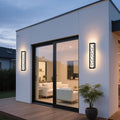 2 Pack Modern Outdoor Led Wall Light16 inch Outdoor Wall Linear LightsDimmable Outside Long Lighting FixtureExterior Long Linear Light for PorchPatioGarageEnterway