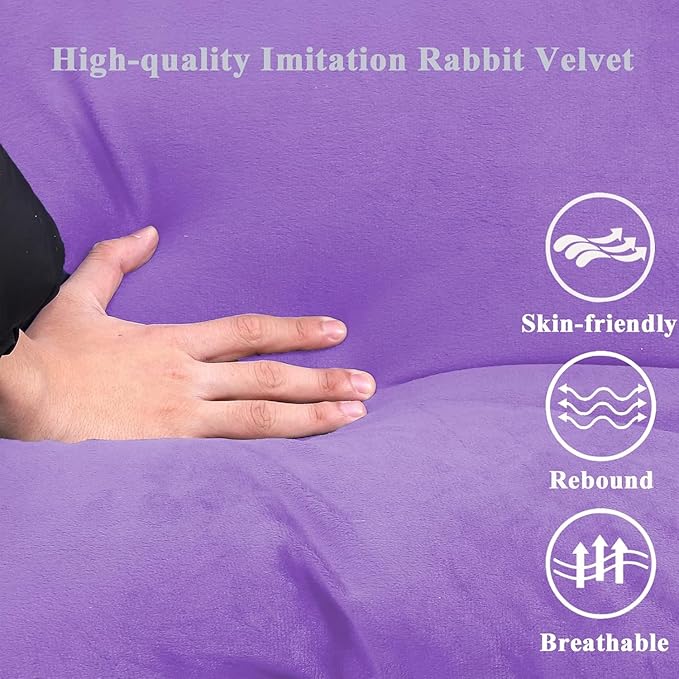 Gehannah Thick Camping Sleeping Pad Soft Comfortable Microfiber Camping Cot Pads for Adults Lightweight Foldable Sleeping mats for Traveling Hiking Backpacking Traveling