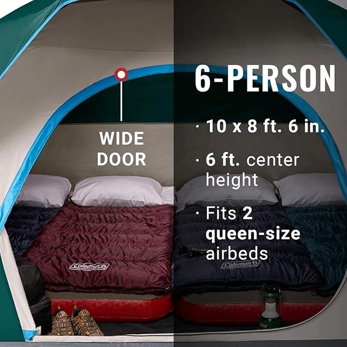SKYDOME TENT 6P EVERGREEN C002