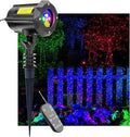 LEDMall Christmas Laser Projector Lights Outdoor Motion Firefly Red Green and Blue with Remote Control and Security Lock