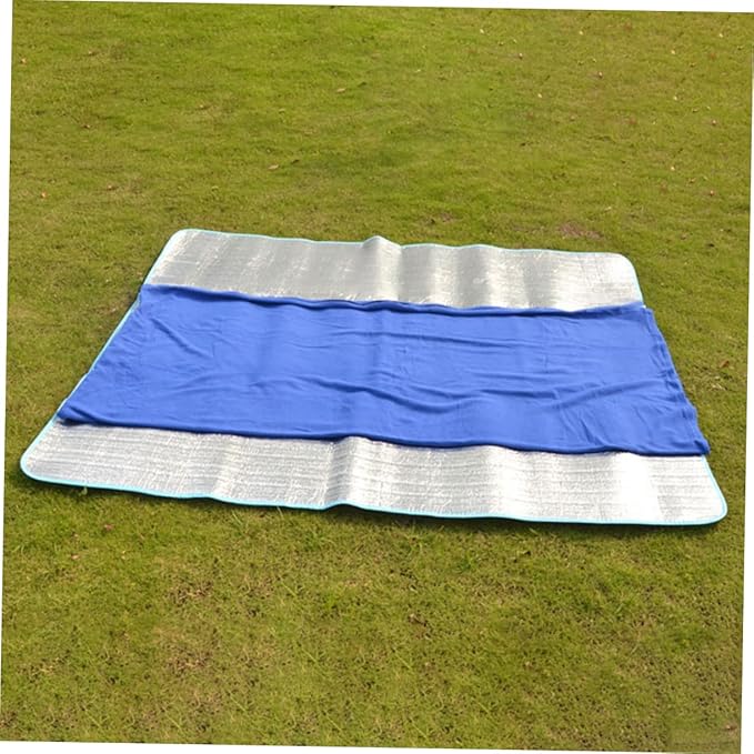 Double-Sided Fleece Sleeping Bag Ultra-Lightweight Outdoor Camping Blanket for Adults Washable Travel Mat for Picnics and Naptime