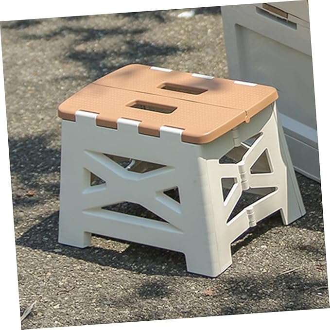 Portable Folding Stool Compact and Lightweight Camping Chair for Outdoor Activities Fishing and Beach Use Made of Material Convenient Carrying Design