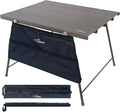 Flexifold Ultralight Aluminum Camping Table Portable Folding Camping Table Small Outdoor Side Table with Carry Bag for Outdoor Cooking Picnic Camp Beach Travel