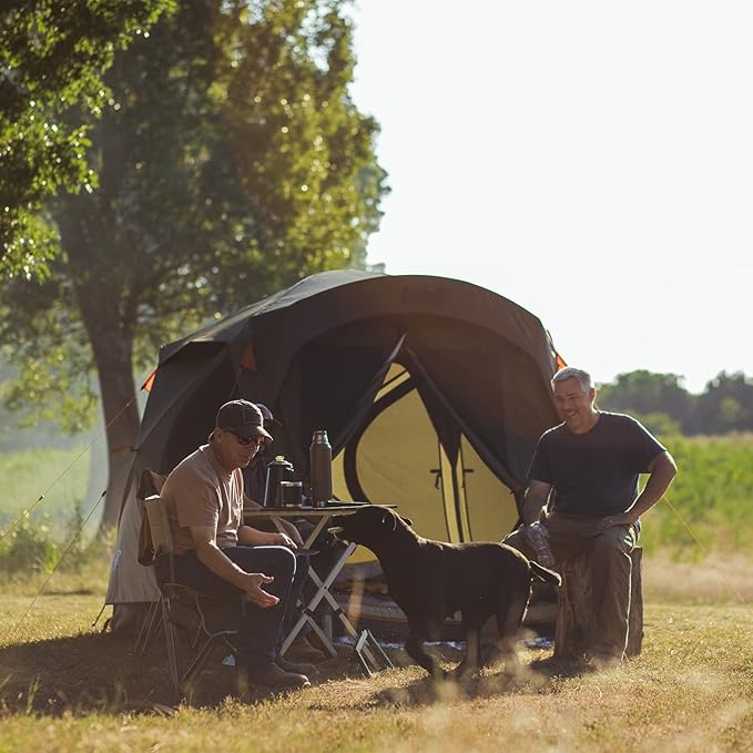 Bushnell Tent | Instant Pop Up 3P / 4P/ 6P / 8P Hub Style Tents | Best Pop Up Tent for Camping Hiking Family Camping Hunting Fishing and Basecamp