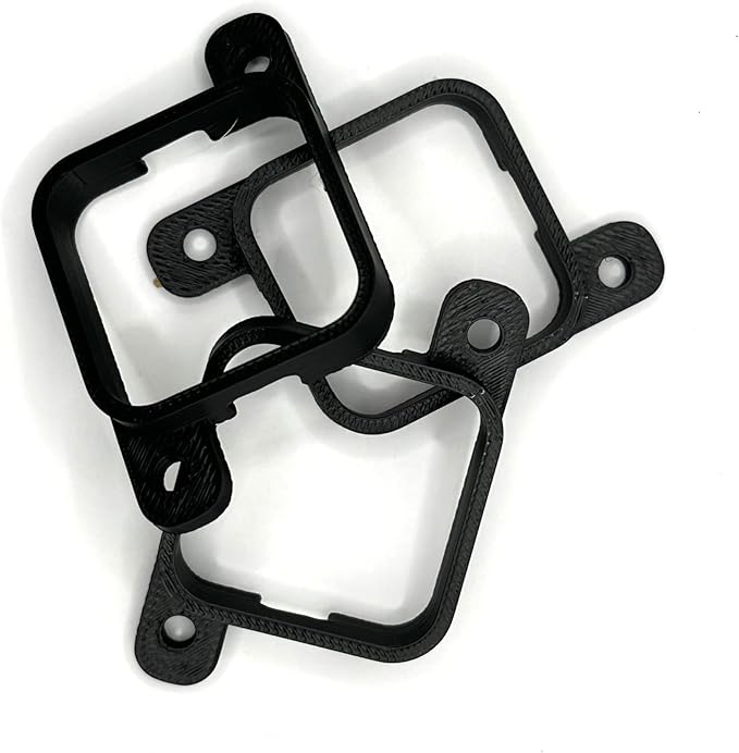 Mount for Govee Original Non-Pro Outdoor Permanent Lights Bracket for Soffit eave Fascia Clip Compatible Govee Mounts for Installation RGBIC H705 (Black)