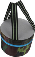 Totority Outdoor Stool Foam Pad Portable and Convenient Agricultural Leather Mound Stool for Camping Garden and Travel