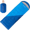 Clostnature Sleeping Bag for Adults and Kids - Lightweight Camping Sleeping Bag for Girls Boys Youths Ultralight Backpacking Sleeping Bag for Cold Weather - Compression Sack Included(Left Zipper)