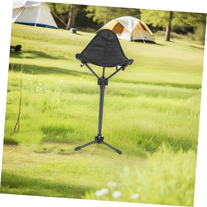 Portable Stool Telescoping Height for Camping Hiking Fishing and Outdoor Activities Lightweight and Outdoor Folding Chair