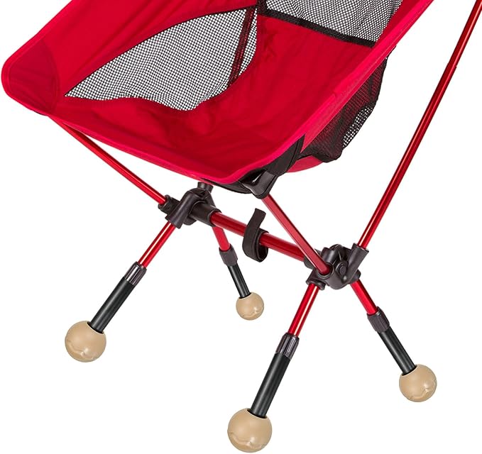PATIKIL 0.55 Inch Chair Feet Replacement 8 Pack TPE Outdoor Camping Chair Leg Tips Ball Cap Folding Chair Legs Floor Protectors Stability on Rugged Fit for 0.55(14mm) Chair Feet Beige