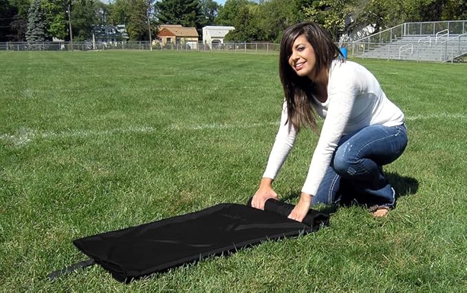 Ultimate SportsWrap - PATENTED - The Only WEARABLE Weatherproof/Stadium/Picnic/Sports Blanket complete with Upper and Lower Zippers Lined &amp Adjustable Hood and Inside Hand Warmers 70 X 58