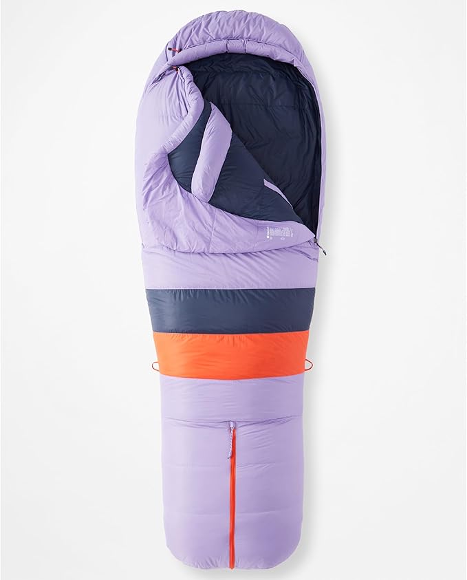 MARMOT Women's Teton 15° Sleeping Bag 650 Fill Down for Camping &amp Backpacking