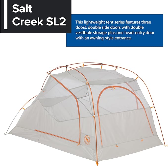 Big Agnes Salt Creek Superlight Backpacking Tent