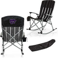 Picnic TIME NCAA Unisex-Adult NCAA Outdoor Rocking Camp Chair XL Heavy Duty Camping Chair for Adults