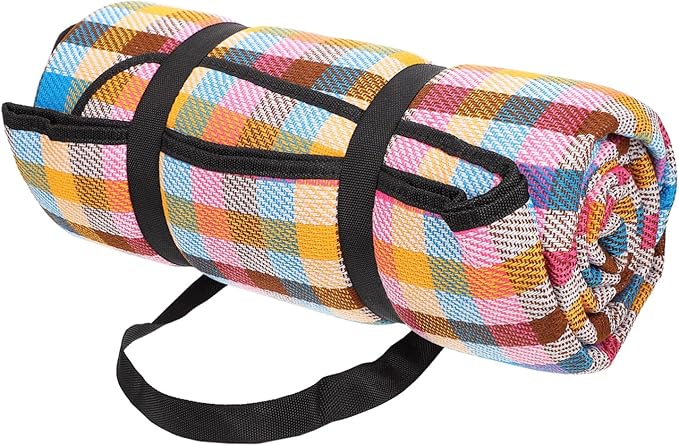 Thick Waterproof Camping Mat Large Picnic Rug Design for Outdoor Activities for Family Picnics Camping and Beach Use
