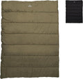 Teton Evergreen Sleeping Bag – Spacious Fit and Cozy Warmth for Adults – Options for Camping in Any Weather