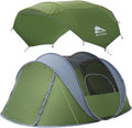 4/6 Person Easy Pop Up Tent Waterproof Automatic Setup2 Doors-Instant Family Tents for Camping Hiking &amp Traveling