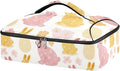 Casserole Carrier Likable BunniesInsulated Casserole Carrier for Hot or Cold Food Thermal Lunch Tote for Potluck Parties Picnic Beach Fits 9 x 13 Inches Baking Dish