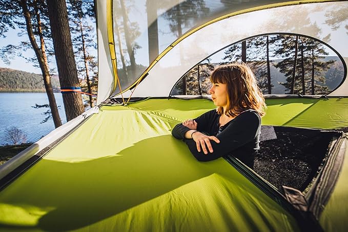 Tentsile Stingray V3 Tree Tent Camping Hammock Tent 3P Capacity Portable Tree House Shelter for Campers Backyards Campgrounds Designed in The UK