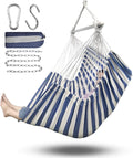 ADVOKAIR Hammock Chair Large 70.9x47.2 32% Bigger XXL Hanging Swing Chair with 500lbs Capacity Heavy Duty Steel Spreader Bar Extra Roomy Comfort for Adult Indoor Outdoor Bedroom Patio