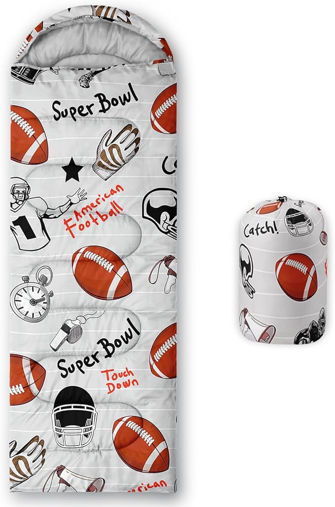 Print sleeping bagsleeping bagsOutdoor Camping Sleeping BagSuitable For Children Boys And Girls PortableWaterproofCompact And LightweightGreat For Outdoor CampingBackpacking And Hiking
