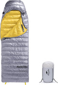 Naturehike Ultralight Down Sleeping Bag 650FP Backpacking Sleeping Bag for Adults 40.4℉ Waterproof Sleeping Bags for Camping Hiking Traveling with Compression Sack