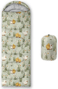 AILONEN Cartoon Camping Sleeping Bag for Boys Girls AdultsLightweight &amp Waterproof3 Season Warm &amp Cold WeatherPortablePrinted Sleeping BagTravelingCampingHiking