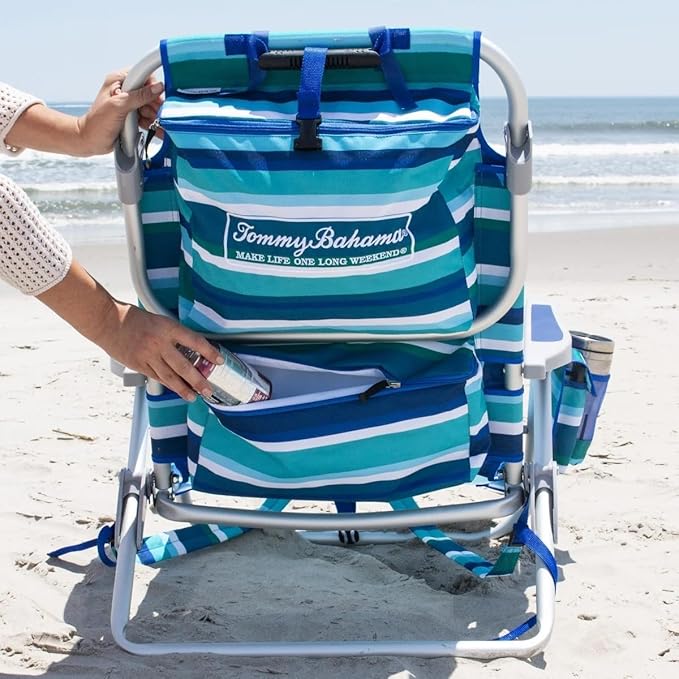 Tommy Bahama 2 Backpack Beach Chairs Stripes 2020 (2Pack)