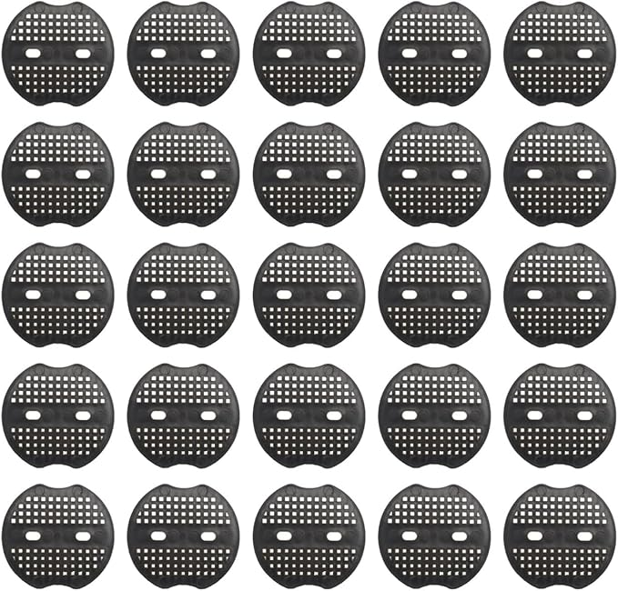 Hemoton 100Pcs Garden Stakes GasketU-Shaped Garden Staples GasketLandscape Staples PadLandscape Stakes PadGarden Staples Plastic Buffer Washer Staple s Fixing