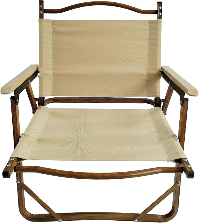 GOWE Comfy Foldable and Portable Chair with Armrests Aluminium Frame Travel Kermit Chair Easy to Fold and CarrySet of 4 for Children