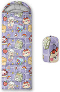 QOOMO Camping Sleeping Bags3 Season Warm &amp Cool WeatherLightweightWaterproof Sleeping Bags for Adults &amp KidsTravelingand OutdoorsCamping Gear Equipment