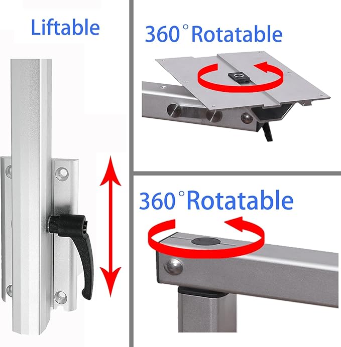 caravan height adjustable table leg