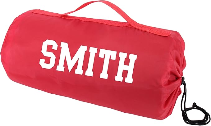Threadart Personalized Outdoor Rainproof &amp Windproof Thick Stadium Blanket | for Camping Picnic Sports Festivals Football Baseball Concerts Parks Beach 55 x 79
